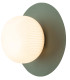 Pyra Globe Wall Lights Army Green 1XG9-4