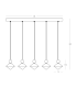 Radiant Bar Pendant Ceiling Light Brass-Beige Red-Pastel Grey Greenpastel Blue LED 3000K Dimmable-3