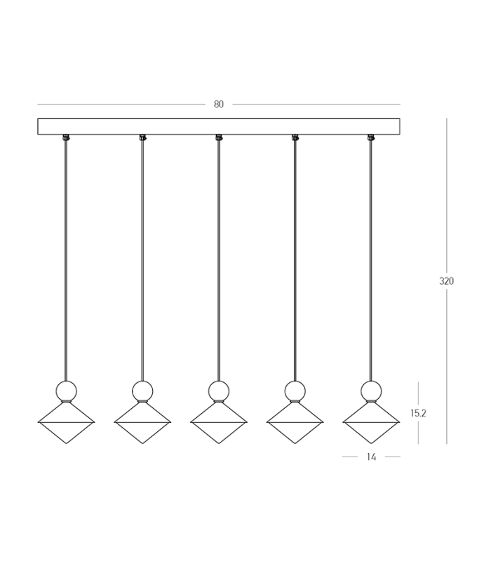 Radiant Bar Pendant Ceiling Light Brass-Beige Red-Pastel Grey Greenpastel Blue LED 3000K Dimmable-3