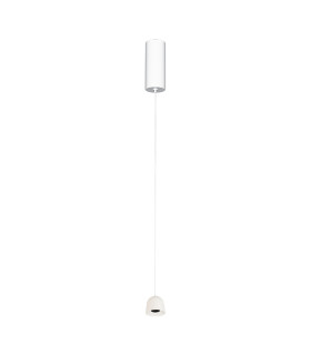 Elyth Slim Pendant Ceiling Light Sandy White LED 3000K Dimmable-1