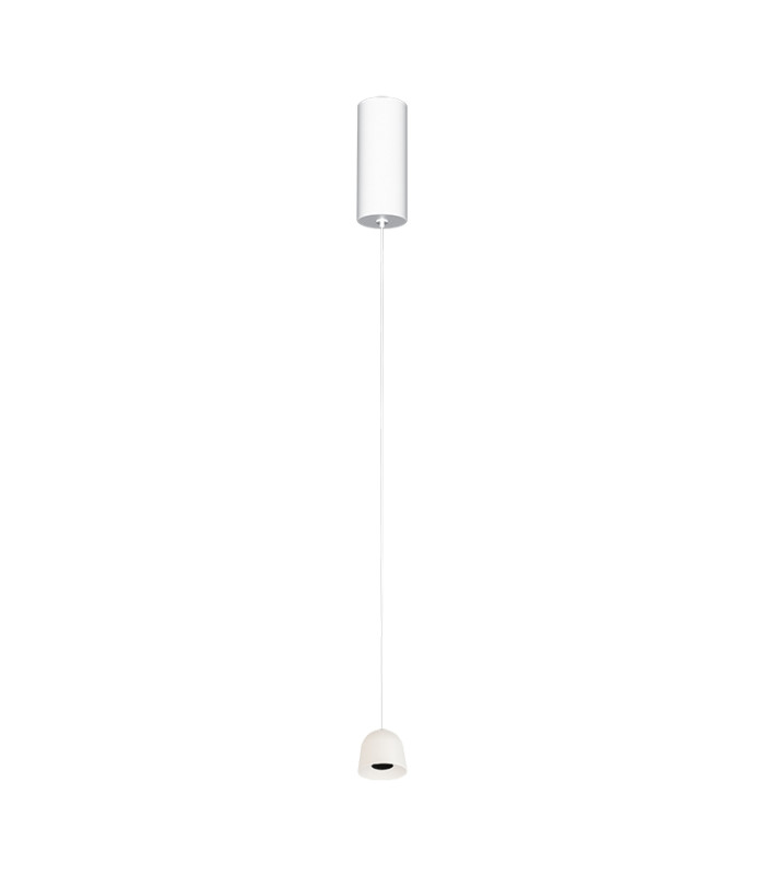 Elyth Slim Pendant Ceiling Light Sandy White LED 3000K Dimmable-1