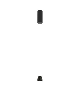 Elyth Slim Pendant Ceiling Light Sandy Black LED 3000K Dimmable-1