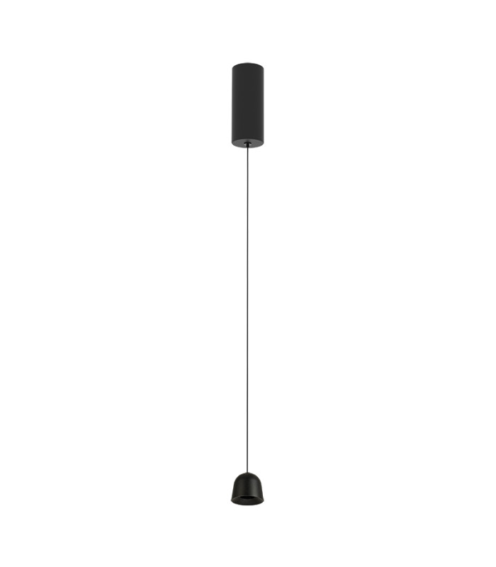 Elyth Slim Pendant Ceiling Light Sandy Black LED 3000K Dimmable-1