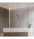 Elyth Slim Pendant Ceiling Light Sandy Black LED 3000K Dimmable-2