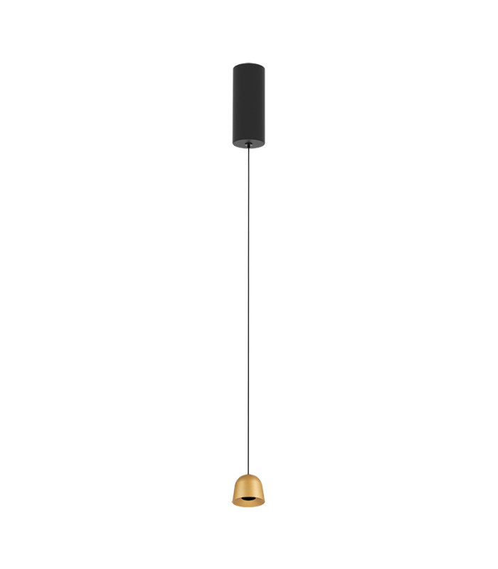 Elyth Slim Pendant Ceiling Light Gold LED 3000K Dimmable-1