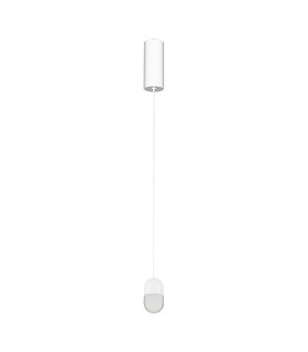 Virella Slim Pendant Ceiling Light Sandy White LED 3000K Dimmable-1