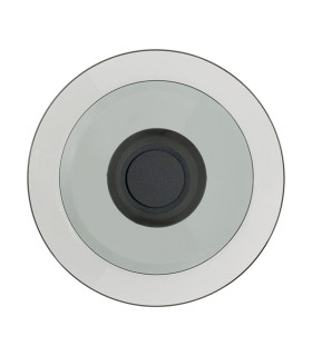 Eclipse Integrated Led Wall Lamp Sandy Black-Smoked Glass LED 3000K Dimmable-1