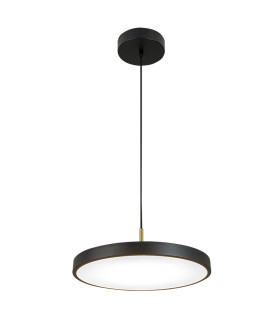 Nivara Pendant Ceiling Light Black Matt-Brushed Brass LED 3000K Dimmable-1