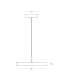 Nivara Pendant Ceiling Light White Matt-Brushed Brass LED 3000K Dimmable-3