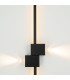 Orla 14cm Integrated Led Wall Lamp Sandy Black LED 3000K Dimmable-2