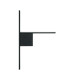 Orla 35cm Integrated Led Wall Lamp Sandy Black LED 3000K Dimmable-1