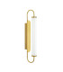 Zambelis Integrated Led Wall Lamp Brushed Brass-Opal Glass LED 3000K Dimmable-1
