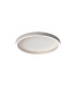 Valora 40cm Integrated Led Semi Flush Ceiling Light Brushed Silver LED 2700-3000-4000K Dimmable-1