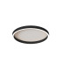 Valora 40cm Integrated Led Semi Flush Ceiling Light Sandy Black LED 2700-3000-4000K Dimmable-1