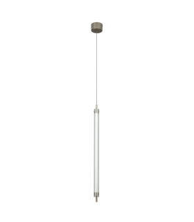 Veyra Slim Pendant Ceiling Light Brushed Coffee LED 3000K Dimmable-1