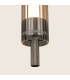 Veyra Slim Pendant Ceiling Light Brushed Coffee LED 3000K Dimmable-2
