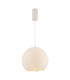 Zambelis Dome Pendant Ceiling Light White 1xE27 LED-1