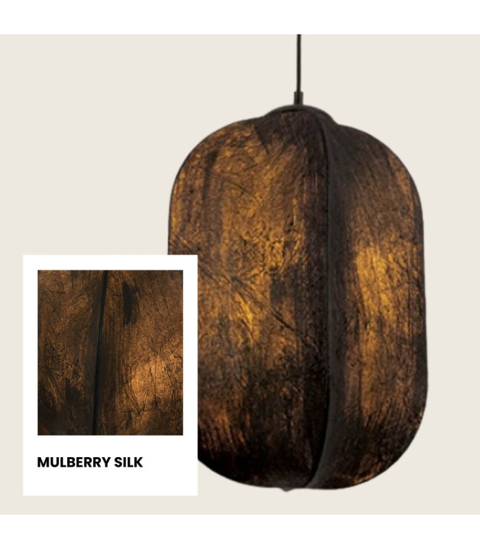 Zambelis Pendant Ceiling Light Black 1xE27 LED-3