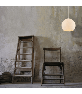 Zambelis Dome Pendant Ceiling Light White 1xE27 LED-2