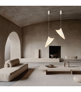 Arven Pendant Ceiling Light White 1xE27 LED-2