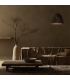 Zambelis Dome Pendant Ceiling Light Black 1xE27 LED-2