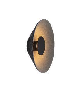 Veylis Flush Wall Lamp Grey-Black LED 3000K-1