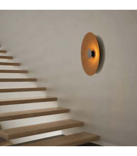 Veylis Flush Wall Lamp Brown-Black LED 3000K-2