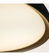 Valora 40cm Integrated Led Semi Flush Ceiling Light Black Matt-Gold LED 2700-3000-4000K Dimmable-2