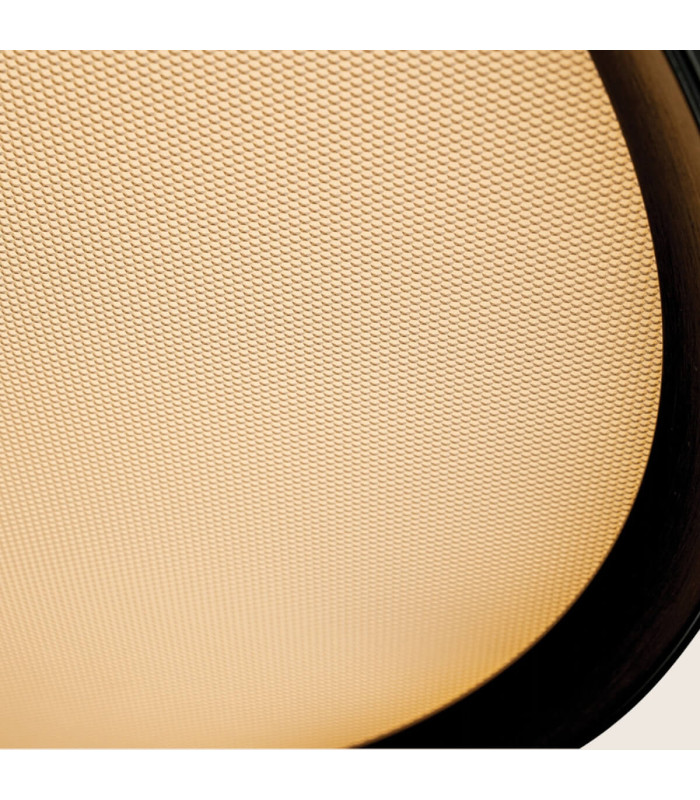 Valora 40cm Integrated Led Semi Flush Ceiling Light Black Matt-Gold LED 2700-3000-4000K Dimmable-3