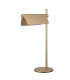 Banker Table Lamp Brushed Gold LED 3000K Dimmable-1