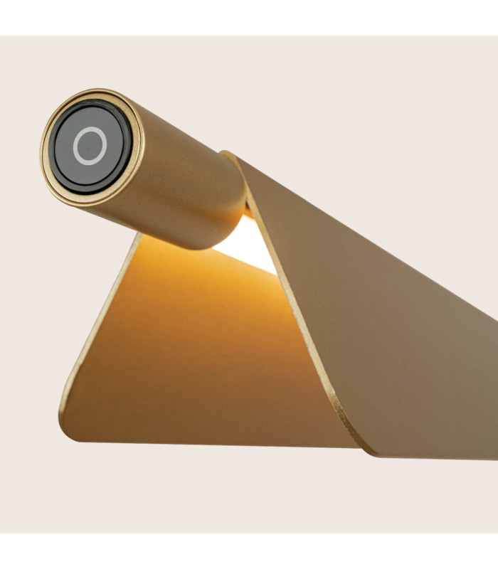 Kyron Bar Pendant Ceiling Light Brushed Gold LED 3000-4000-5700K Dimmable-3