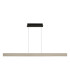 Kyron Bar Pendant Ceiling Light Brushed Grey-Black LED 3000K Dimmable-1