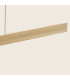 Kyron Bar Pendant Ceiling Light Brushed Gold-Black LED 3000K Dimmable-3