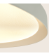 Valora 45cm Flush Ceiling Light Sandy White LED 2700-3200-4000K Dimmable-2