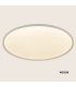 Valora 65cm Flush Ceiling Light Sandy White LED 2700-3200-4000K Dimmable-4
