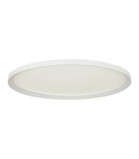 Valora 85cm Flush Ceiling Light Sandy White LED 2700-3200-4000K Dimmable-1