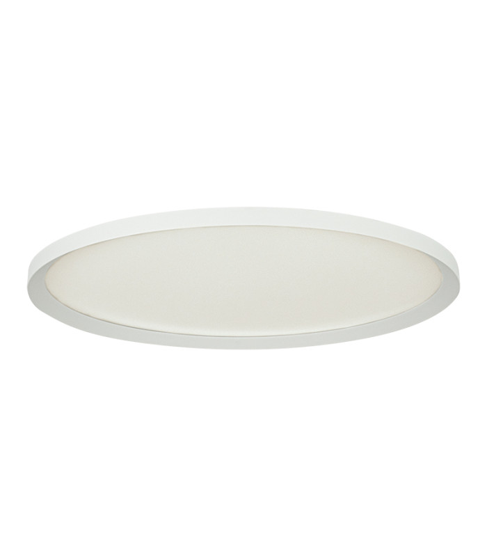Valora 85cm Flush Ceiling Light Sandy White LED 2700-3200-4000K Dimmable-1