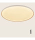Valora 85cm Flush Ceiling Light Sandy White LED 2700-3200-4000K Dimmable-3