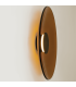 Aerisca 50cm Integrated Led Wall Lamp Black Matt-Tawny Glass LED 2700-3000K Dimmable-2