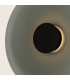 Aerisca 50cm Integrated Led Wall Lamp Black Matt-Smoked Glass LED 2700-3000K Dimmable-3