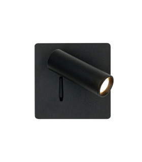 Zambelis Reading Wall Light Sandy Black LED 3000K-1