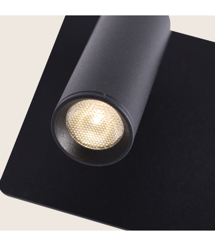 Zambelis Reading Wall Light Sandy Black LED 3000K-3