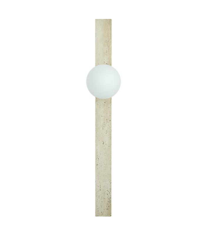Vespera Globe Wall Lights Natural Stone 1xG9 LED-1