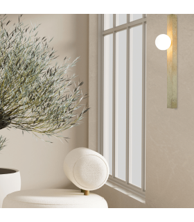 Vespera Globe Wall Lights Natural Stone 1xG9 LED-2