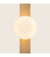 Vespera Globe Wall Lights Natural Stone 1xG9 LED-3