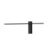 Marvessa Integrated Led Wall Lamp Sandy Black LED 3000K 10W-1
