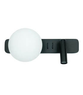 Zambelis Reading Wall Light Black Matt LED 3000K-1