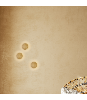 Myrien Integrated Led Wall Lamp Natural Stone-White Matt LED 3000K-2