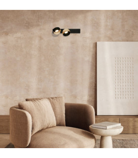 Ciro Twin Ceiling Spotlight Champagne LED 3000K Dimmable-2