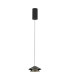 Oriel Slim Pendant Ceiling Light Sandy Black-Brushed Nickel LED 3000K-1